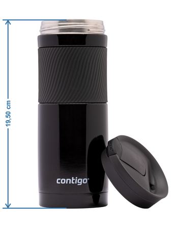 Kubek termiczny z grawerem Contigo Byron 590ml - Czarny