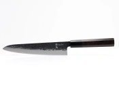 Nóż szefa kuchni z grawerem Aka Tori ze stali damasceńskiej 8" - Tokyo Black
