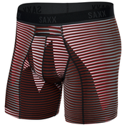 Bokserki do biegania/ bokserki męskie sportowe SAXX KINETIC Light paski - bordowe