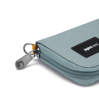 Portfel mały RFID Pacsafe - miętowy