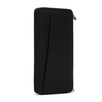 Portfel damski duży RFID Pacsafe czarny