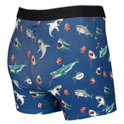 Bokserki męskie sportowe SAXX VOLT Boxer Brief - rekiny