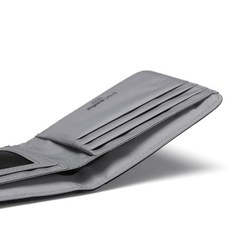 Portfel antykradzieżowy mały RFID Pacsafe - czarny