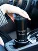 Kubek termiczny na kawę Dr.Bacty Apollo 2.0 - Smacznej kawusi - 360 ml - Black Matt