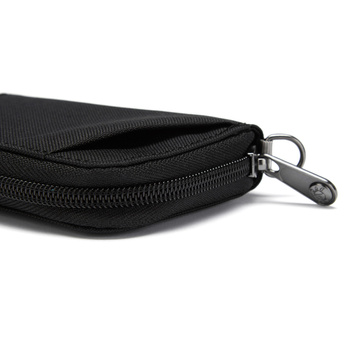 Portfel mały RFID Pacsafe - czarny