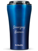 Kubek termiczny na kawę Dr.Bacty Apollo 2.0 - Smacznej kawusi - 360 ml - Monaco Blue