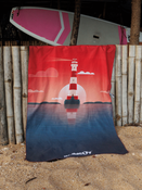 Ręcznik szybkoschnący dwustronny Dr.Bacty XL 70x140 – Lighthouse