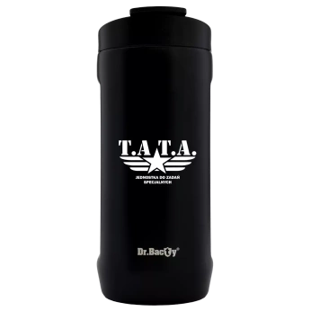 Cooler na puszkę Dr.Bacty Notus 360 ml - Dla taty - czarny