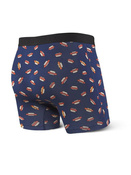 Bokserki męskie szybkoschnące SAXX VIBE Boxer Brief hot-dogi - granatowe