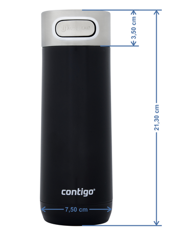 Kubek termiczny z grawerem Contigo Luxe  470 ml - Stainless Steel