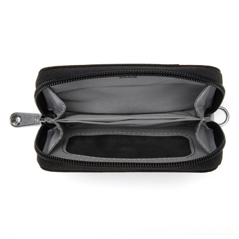 Portfel mały RFID Pacsafe - czarny