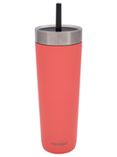 Kubek termiczny ze słomką Luxe Tumbler 720ml z grawerem - Coral