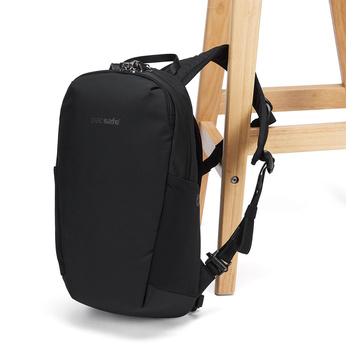 Plecak miejski antykradzieżowy Pacsafe Vibe 12 l - czarny