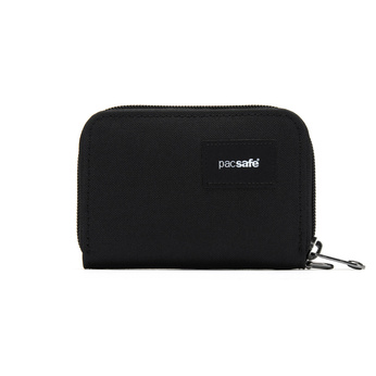 Portfel mały RFID Pacsafe - czarny