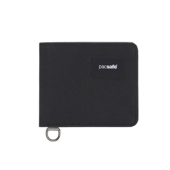 Portfel mały RFID Pacsafe - czarny