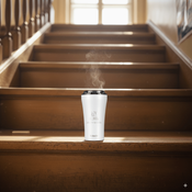 Kubek termiczny na kawę Dr.Bacty Apollo 2.0 - 360 ml - Dla nauczyciela - Glossy White