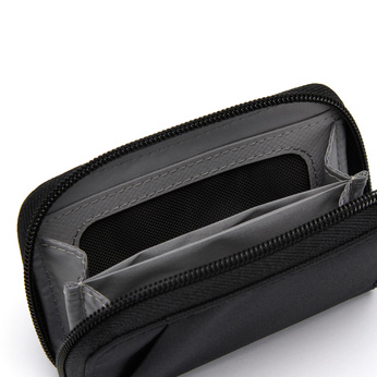 Portfel mały RFID Pacsafe - czarny