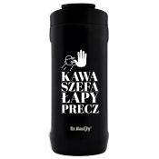 Kubek termiczny 2w1 Dr.Bacty Notus 360 ml - Dla szefa - czarny