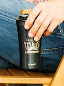 Kubek termiczny na kawę Dr.Bacty Apollo 2.0 360 ml - Najlepszy tata - Gunmetal