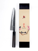 Nóż szefa kuchni ze stali damasceńskiej 8" - Aka Tori Tokyo Black