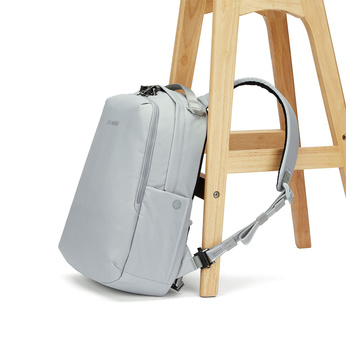 Plecak miejski antykradzieżowy Pacsafe V 16 L - szary
