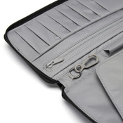 Portfel damski duży RFID Pacsafe czarny