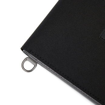 Portfel mały RFID Pacsafe - czarny