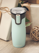 Kubek termiczny z grawerem Contigo West Loop 2.0 470 ml - Błękitny