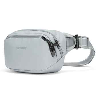Saszetka nerka antykradzieżowa Pacsafe Vibe 100 - Szara