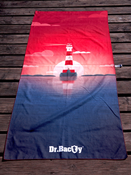 Ręcznik szybkoschnący dwustronny Dr.Bacty XL 70x140 – Lighthouse