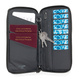 Portfel damski duży RFID Pacsafe czarny