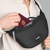 Torebka antykradzieżowa miejska Pacsafe Go Lunar - czarna