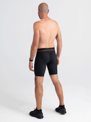 Bokserki męskie długie SAXX HYPERDRIVE Long Leg - czarne
