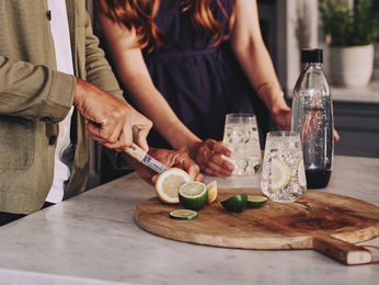 Zestaw butelek SodaStream Fuse czarnych, 2x1L