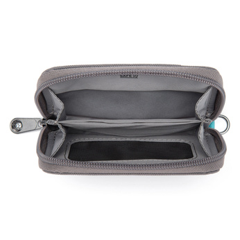 Portfel mały RFID Pacsafe - szary