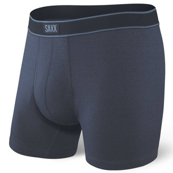 Bokserki oddychające męskie SAXX DAYTRIPPER Boxer Brief Fly z rozporkiem - ciemnoszare