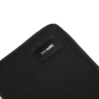 Portfel damski duży RFID Pacsafe czarny