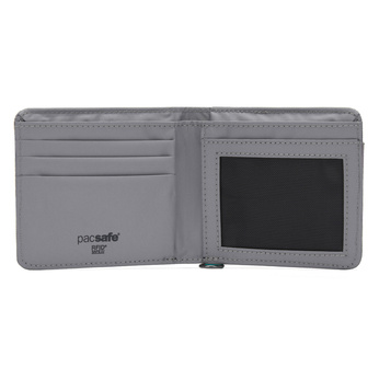 Portfel mały RFID Pacsafe - szary