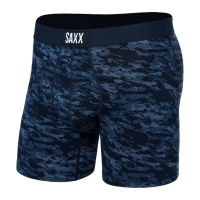 Bokserki męskie SAXX ULTRA Basin Camo - granatowy