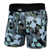 Bokserki męskie szybkoschnące SAXX DAYTRIPPER Kwiaty Camo - niebieskie