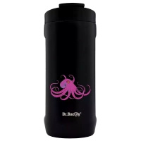 Kubek termiczny 2w1 Dr.Bacty Notus 360 ml - Morski - czarny