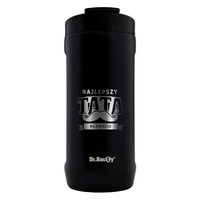 Cooler na puszkę Dr.Bacty Notus 360 ml - Najlepszy tata - czarny