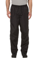 Spodnie sportowe męskie przeciwdeszczowe Vaude Fluid - czarne