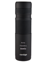 Termos turystyczny/ podróżny Contigo 740ml - Matte Black - Z Twoim grawerem