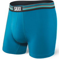 Bokserki męskie szybkoschnące SAXX VIBE Boxer Brief - niebieskie