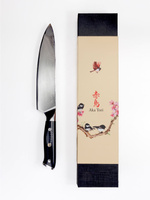 Nóż szefa kuchni Aka Tori ze stali damasceńskiej 8" - Osaka Pro