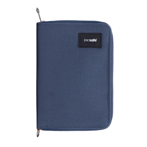Portfel męski duży RFID Pacsafe - granatowy