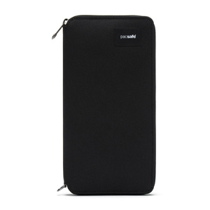 Portfel damski duży RFID Pacsafe czarny
