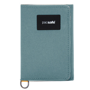 Portfel składany RFID Pacsafe - miętowy