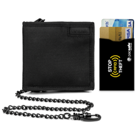 Zestaw Pacsafe RFID: portfel męski Z100 + etui na karty